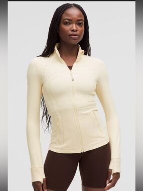 Lululemon Define Jacket Nulu Butter Cream